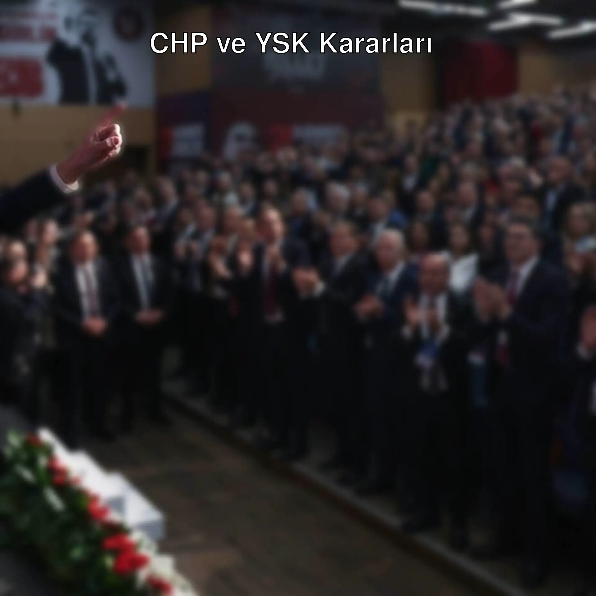 CHP'nin olağanüstü kurultayı için YSK'nın kararına kilitlendi.