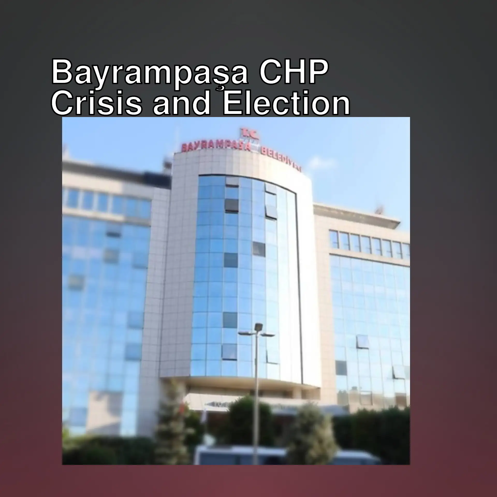 The vice president election was held in Bayrampaşa Municipality.