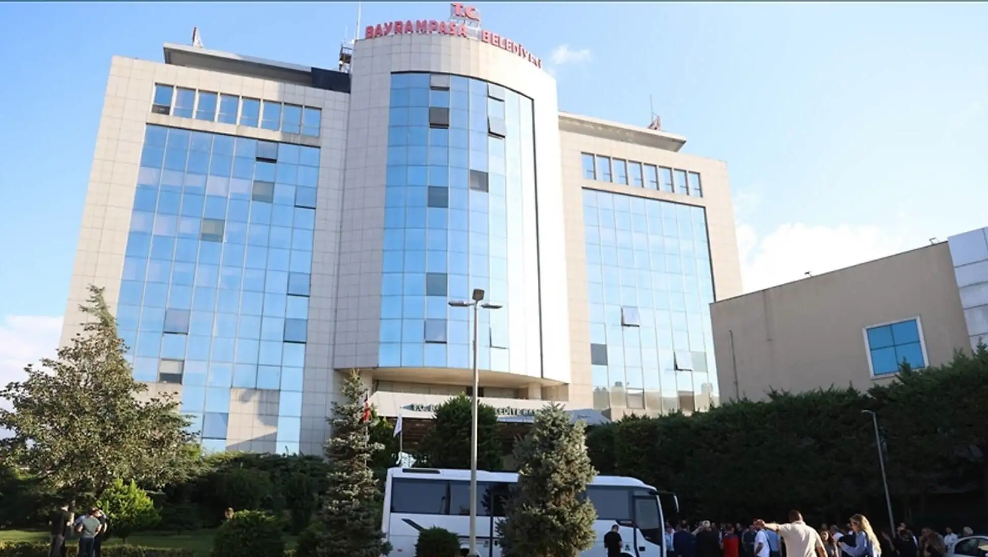 Bayrampaşa Municipality building.