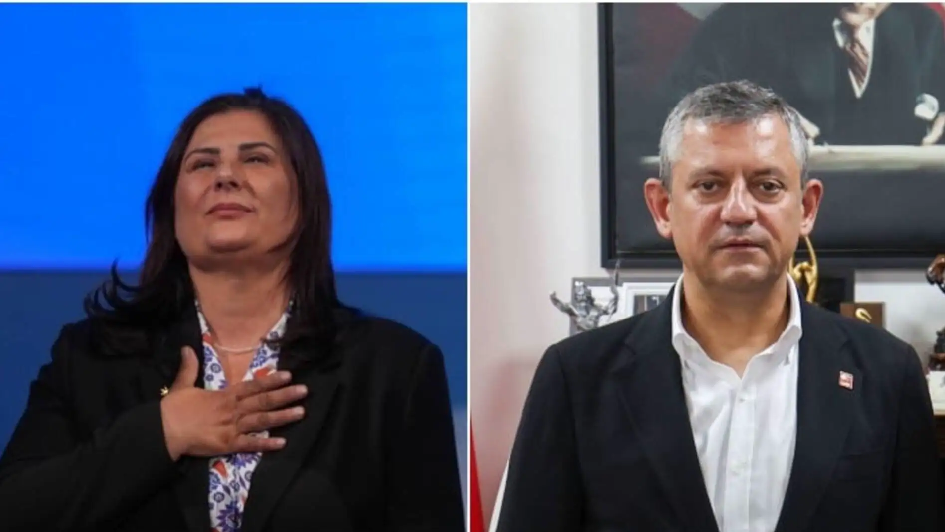 Tension between Özlem Çerçioğlu and Özgür Özel.