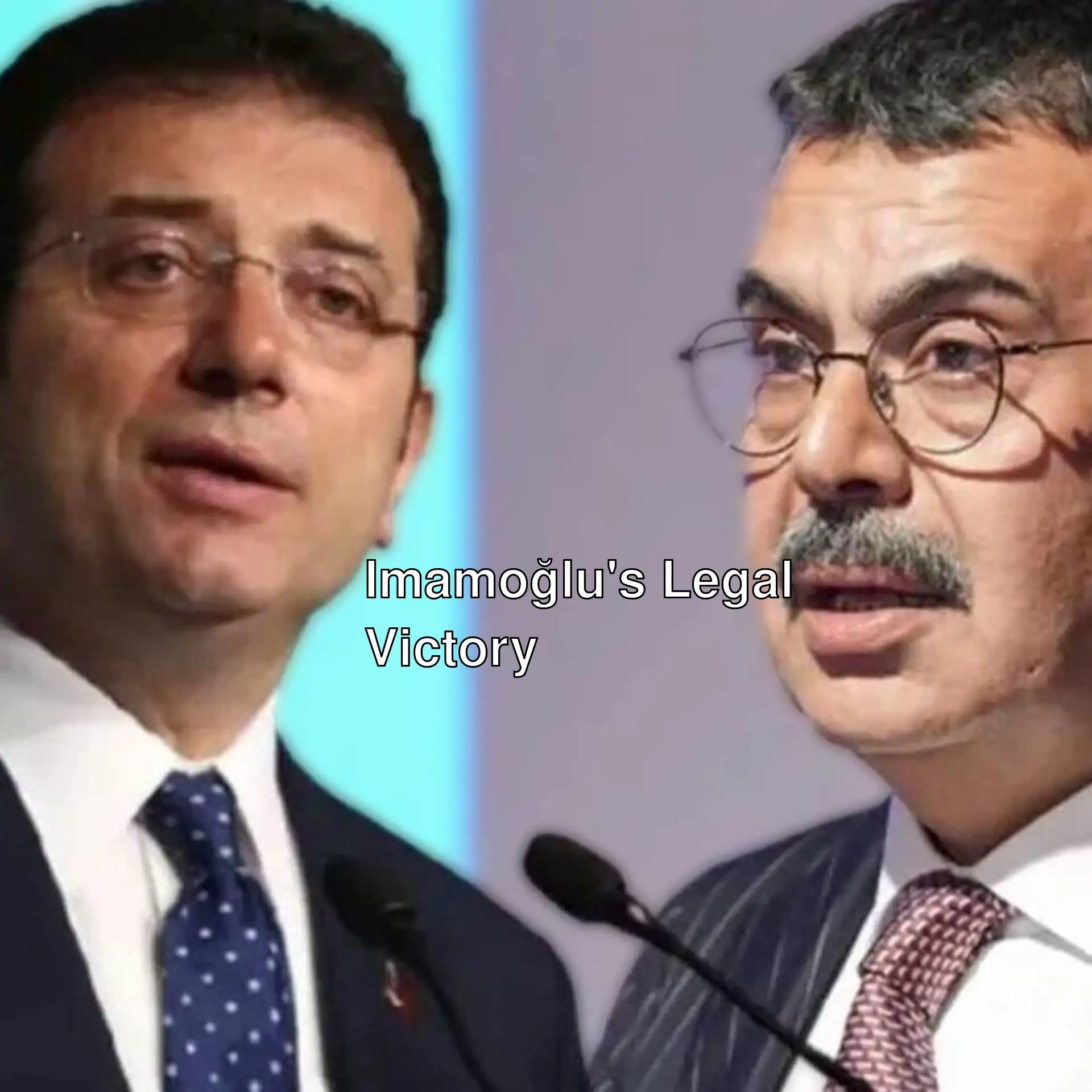Ekrem İmamoğlu won the lawsuit.