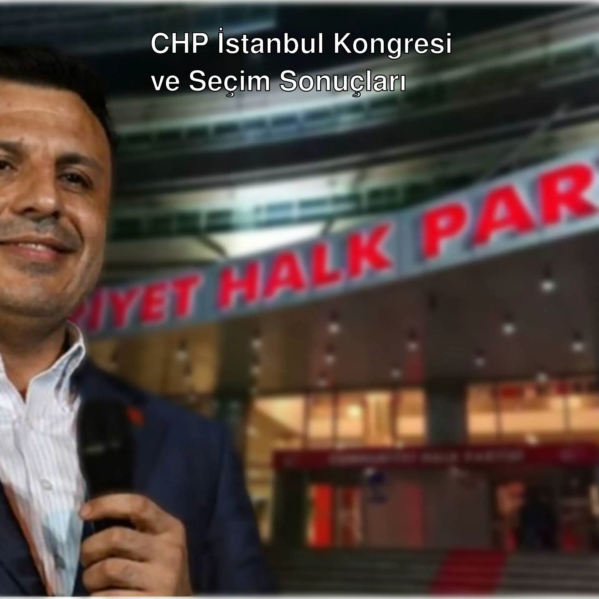 CHP İstanbul İl Kongresi'nde Özgür Çelik konuşma yapıyor.