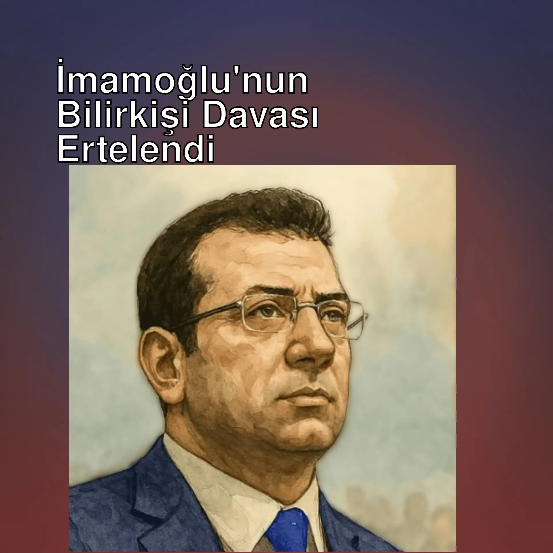 Ekrem İmamoğlu, yargılandığı bilirkişi davasında konuşuyor.