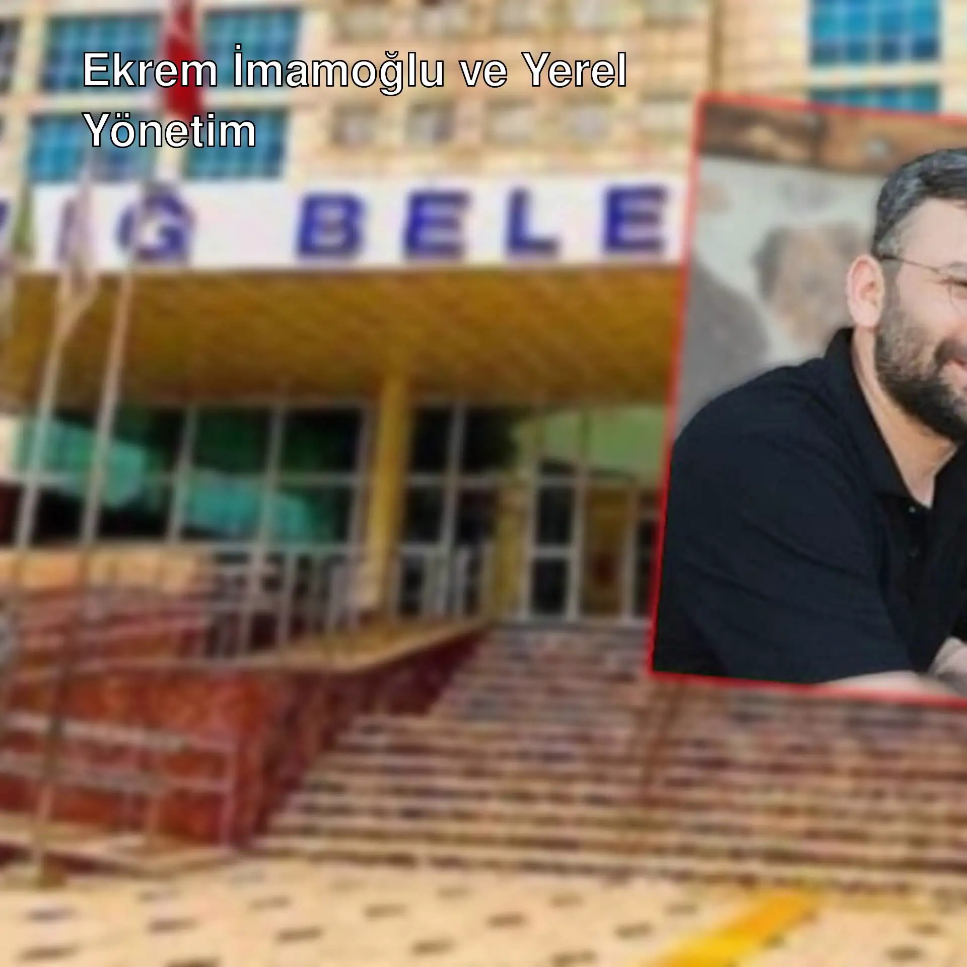 Ekrem İmamoğlu, yerel yönetim toplantısında.
