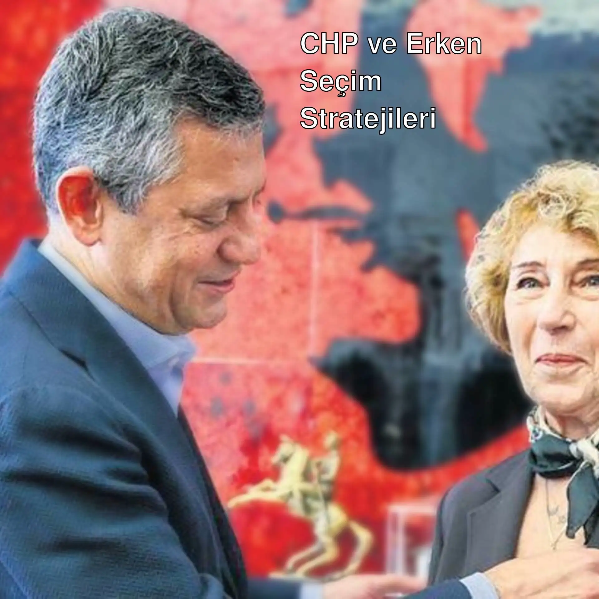 CHP lideri Özgür Özel, milletvekilleriyle toplantıda.
