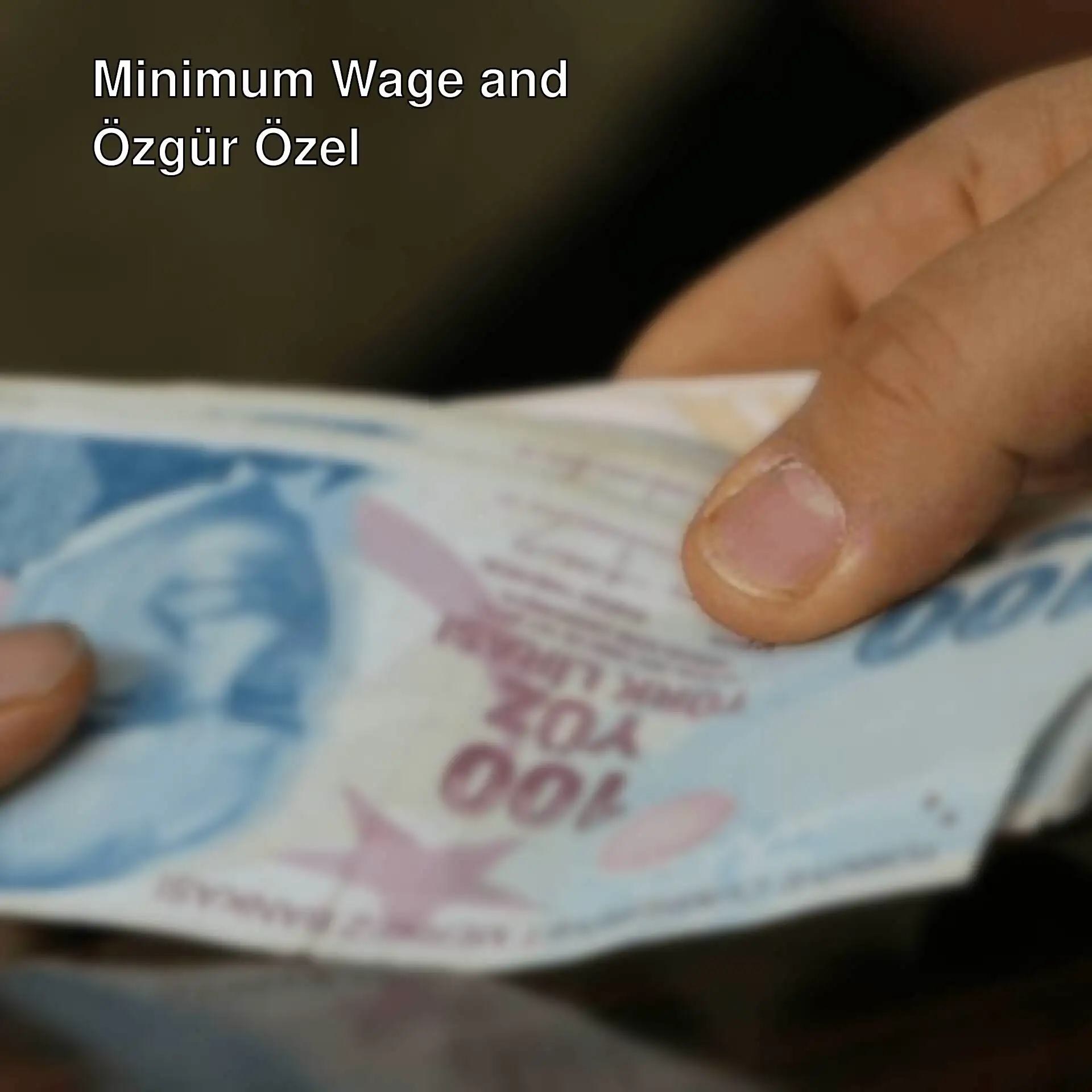 Özgür Özel speaks about minimum wage. Özgür Özel speaks about minimum wage.