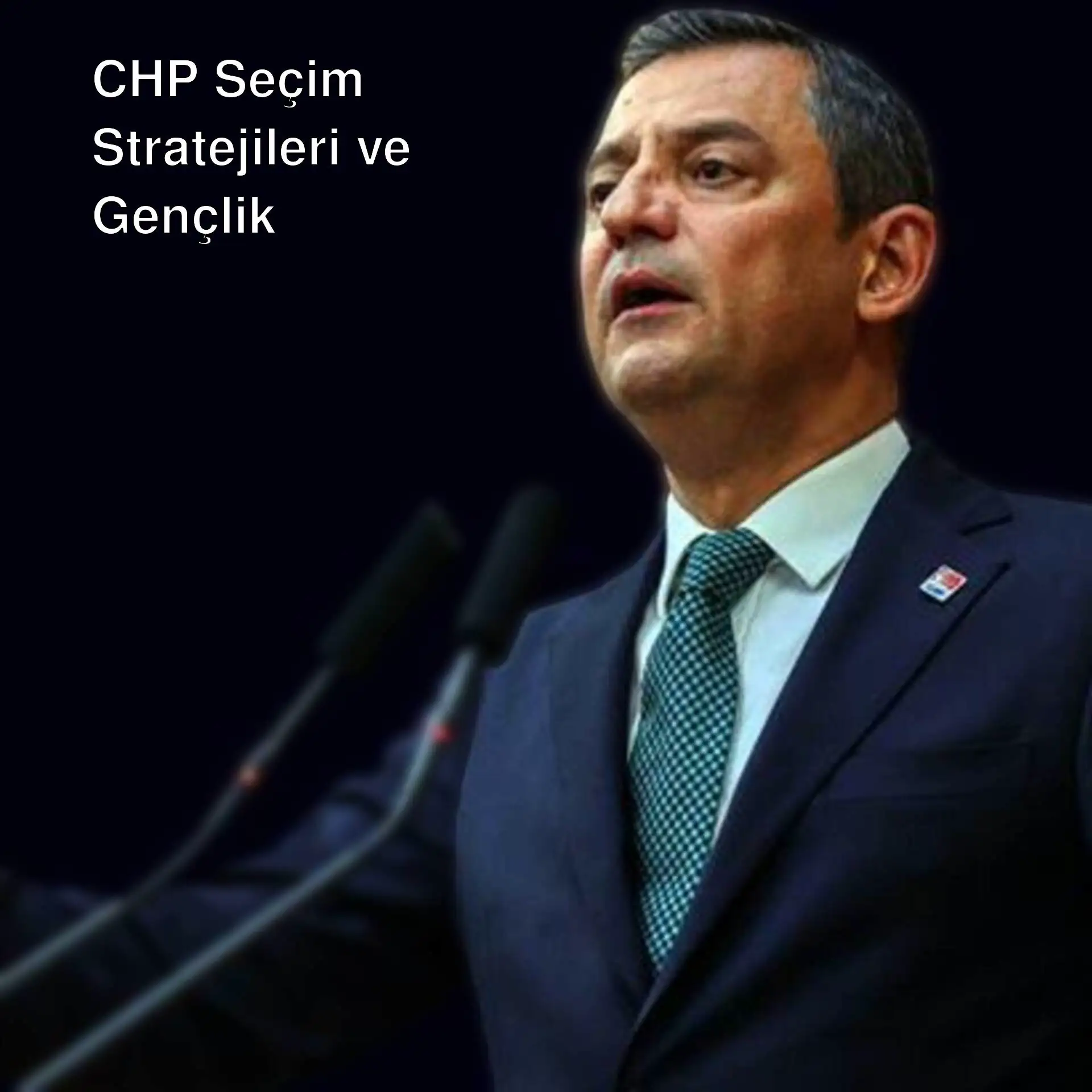 CHP Genel Başkanı Özgür Özel, Brüksel'de konuşma yapıyor.