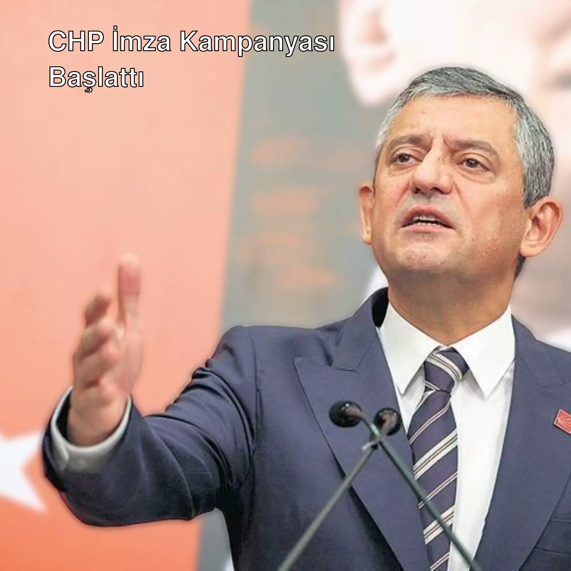 CHP imza kampanyası için toplanan kalabalık. CHP imza kampanyası için toplanan kalabalık.