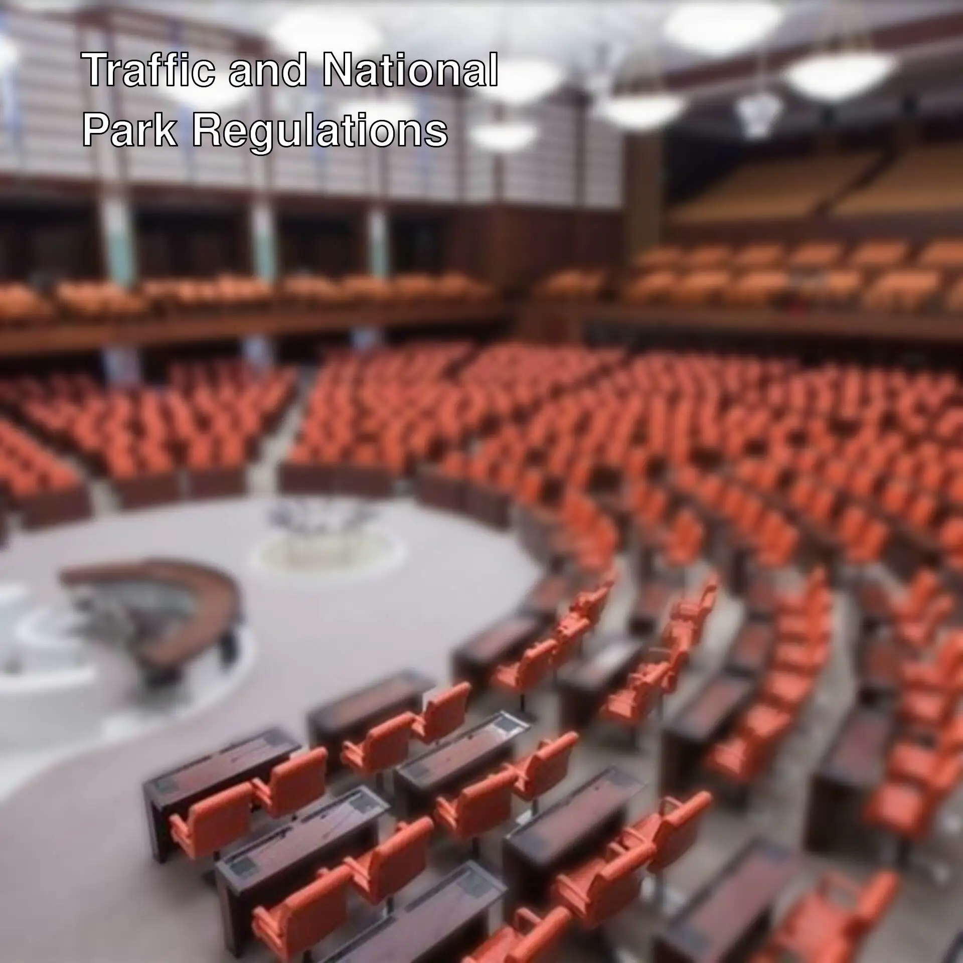 An empty auditorium in the Parliament. An empty auditorium in the Parliament.