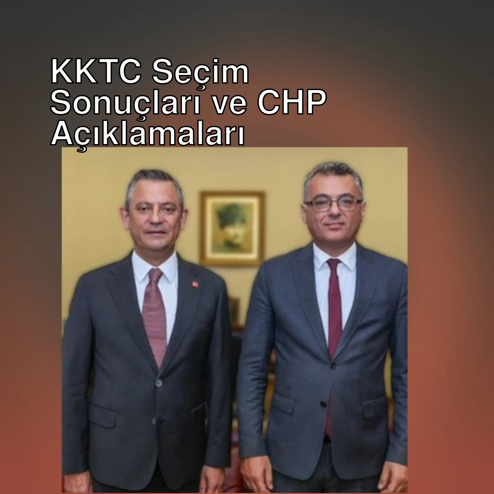 CHP lideri Özgür Özel, KKTC seçim sonuçlarını değerlendiriyor. CHP lideri Özgür Özel, KKTC seçim sonuçlarını değerlendiriyor.