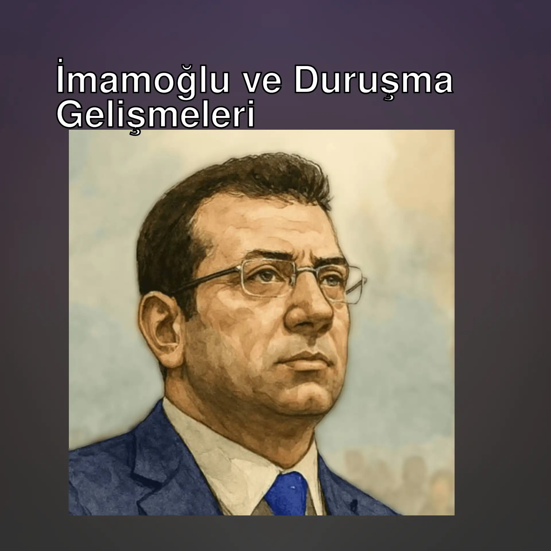 Ekrem İmamoğlu duruşmada. Ekrem İmamoğlu duruşmada.