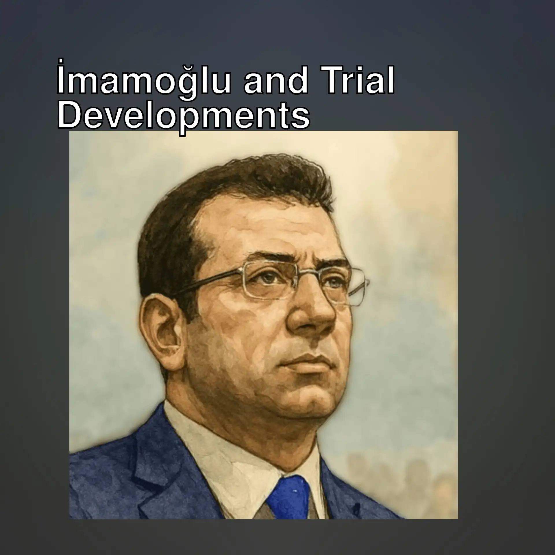 Ekrem İmamoğlu in court. Ekrem İmamoğlu in court.