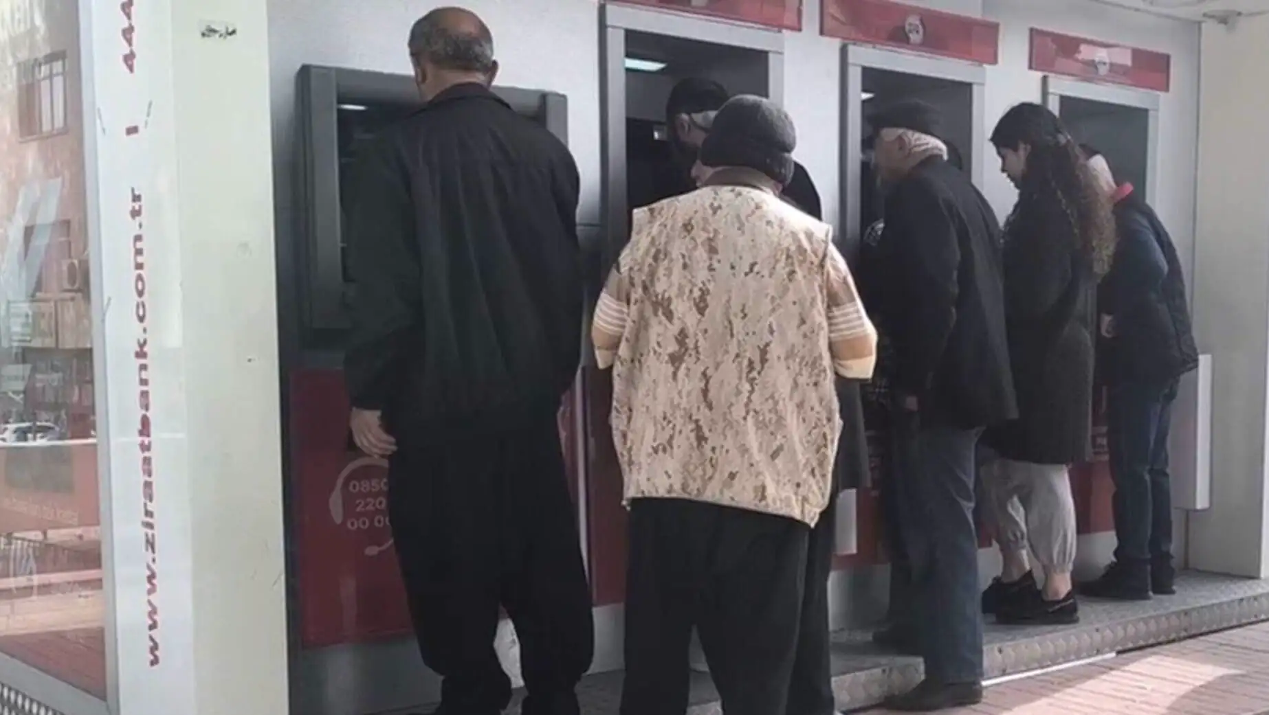 Pensioners gathered to voice their struggles.